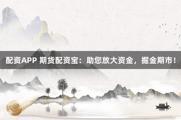配资APP 期货配资宝：助您放大资金，掘金期市！
